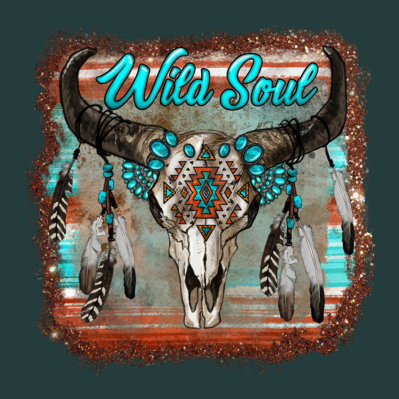 Wild Soul Boho Skull With Background Classic Tee by RanaPortraitStore | Teevron