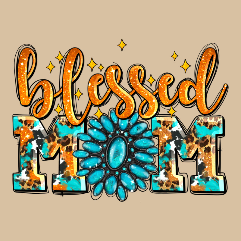 Blessed Mom With Gemstone Heavyweight Hoodie by AdoDesignShop | Teevron
