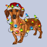 Dachshund With Christmas Lights Long Sleeve Tee | Teevron