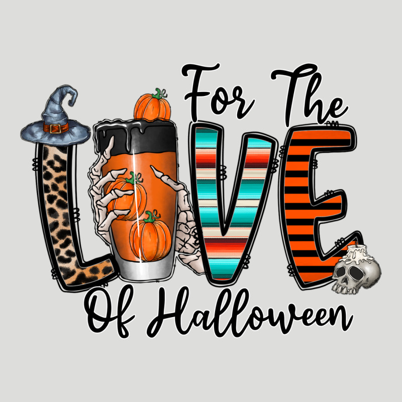 For The Love Of Halloween Zipper Hoodie by CowhideDigitalArt | Teevron