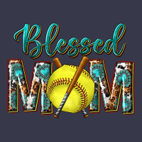 Western Blessed Mom With Softball Long Sleeve Tee | Teevron