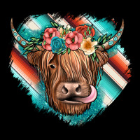 Highland Cow Serape Premium Sweatshirt | Teevron