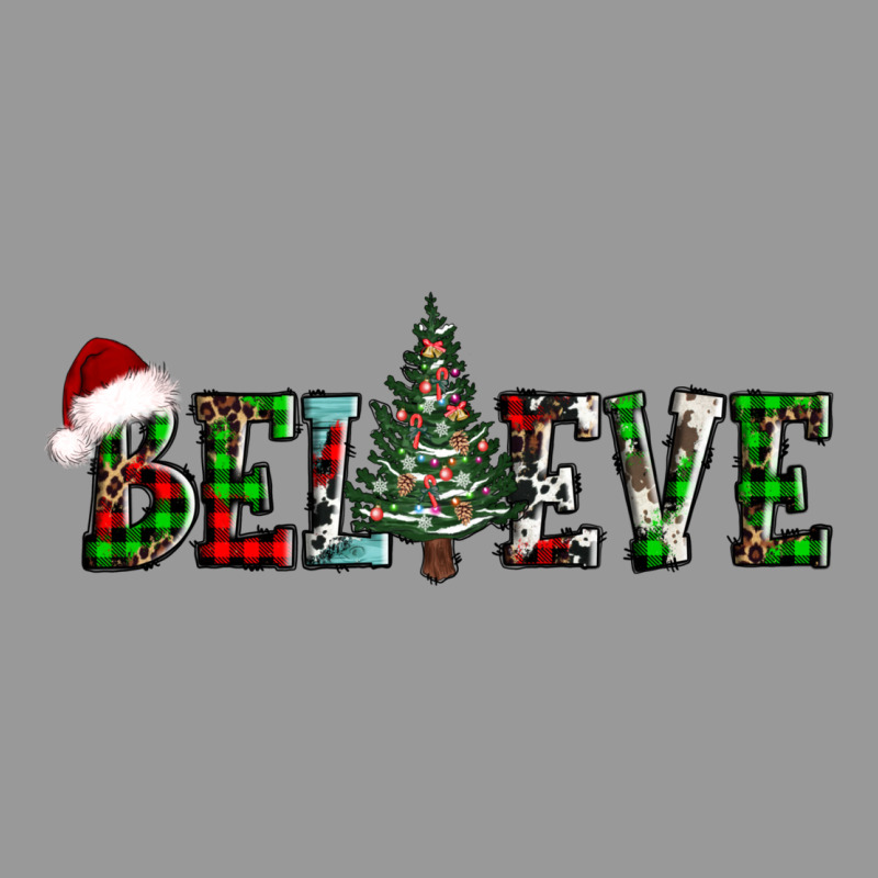Believe Christmas Tree Vintage Hoodie by AdoDesignShop | Teevron