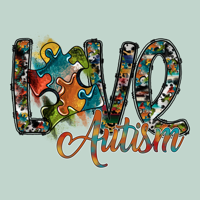 Love Autism Zipper Hoodie by SublimationCraftShop | Teevron