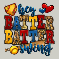 Hey Batter Batter Swing Softball Heavyweight Hoodie | Teevron
