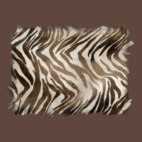 Brown Zebra Pattern Background Classic Tee | Teevron