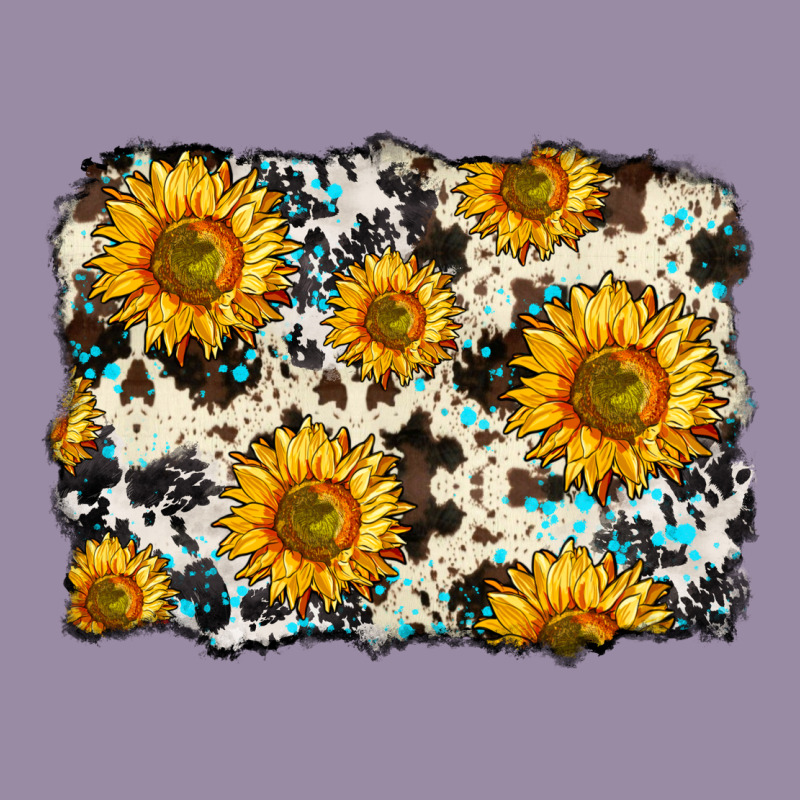 Cowhide Sunflower Pattern Classic Tee by Zillion Design Studio | Teevron