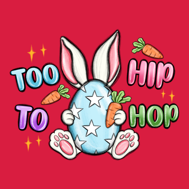 Too Hip To Hop Easter Premium Hoodie by MaliasSmallBusiness | Teevron