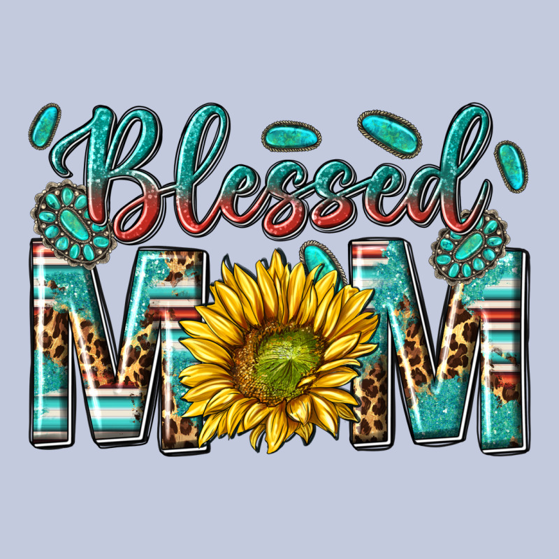 Western Blessed Mom With Sunflower Long Sleeve Tee by texasbilliewilder | Teevron