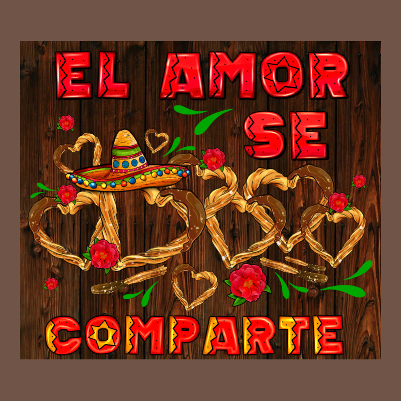 El Amor Se Comparte With Churros Premium Sweatshirt by AdoDesignShop | Teevron