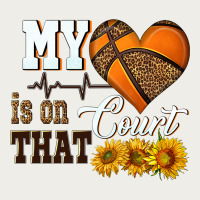 My Heart Is On That Court Zipper Hoodie | Teevron