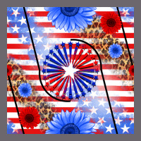 Patriotic Usa Flag And Sunflower Premium Sweatshirt | Teevron