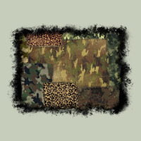 Camouflage Leopard Background Ladies Tee | Teevron