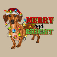Merry And Bright Dachshund Long Sleeve Tee | Teevron