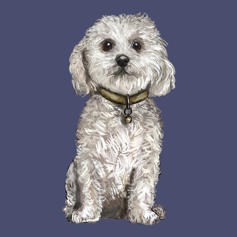 Bichon Frise Dog Vintage Tee by BarkalooDesign | Teevron