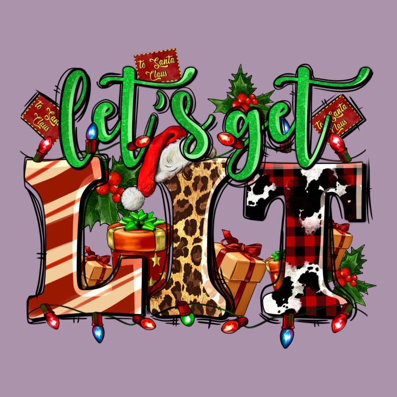Lets Get Lit With Christmas Heavyweight Hoodie by AdoDesignShop | Teevron
