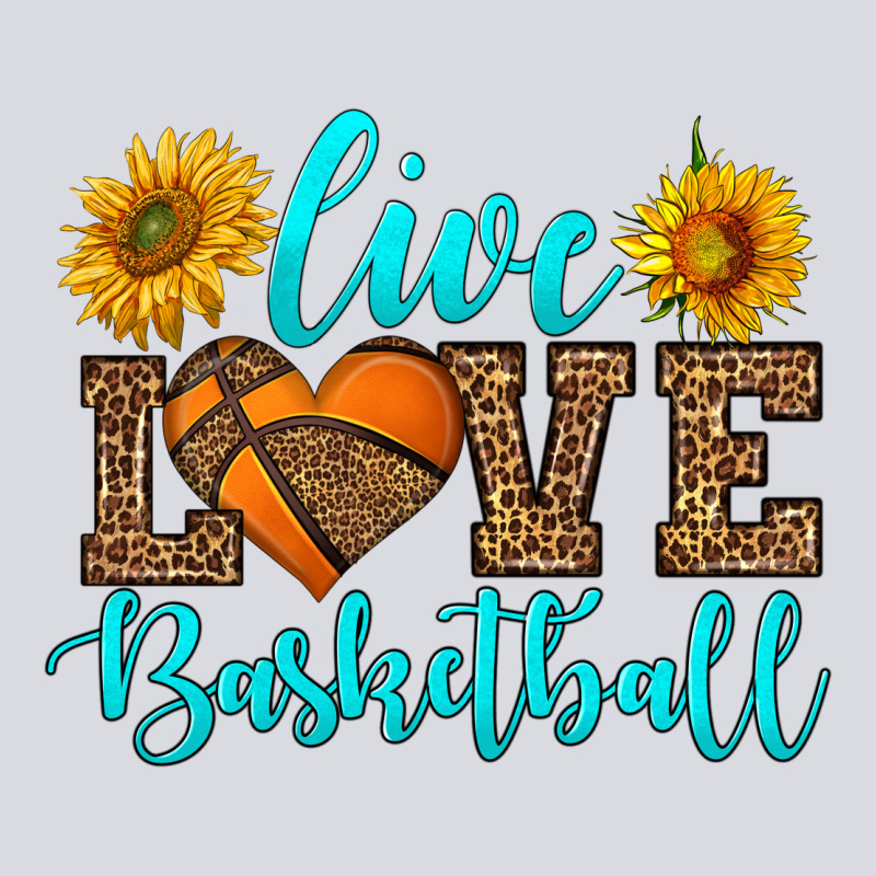 Live Love Basketball Zipper Hoodie by HRA Design Shop | Teevron