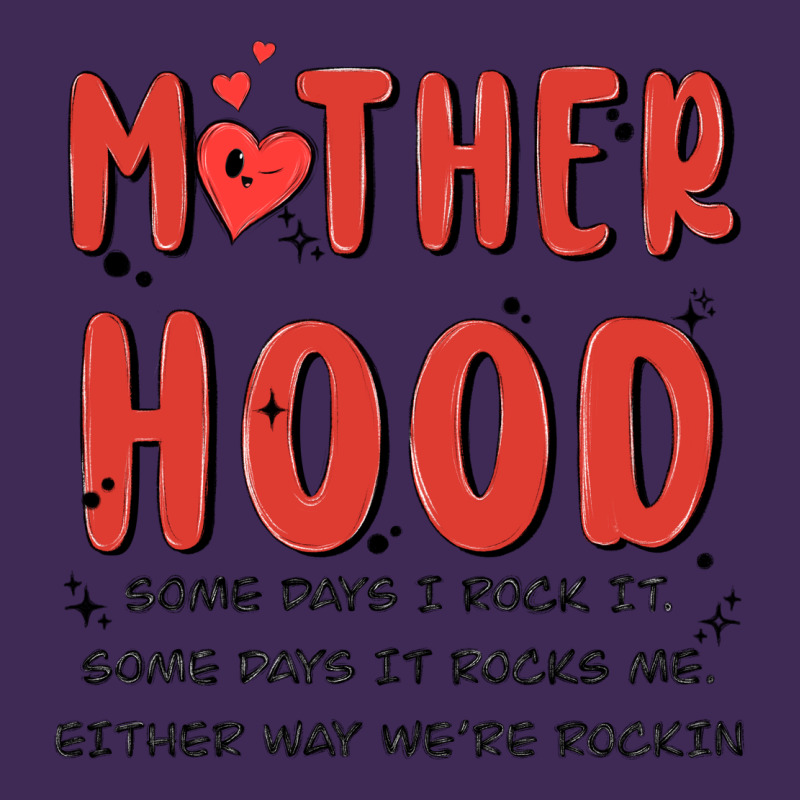 Motherhood Some Day I Rock It Premium Hoodie by MaliasSmallBusiness | Teevron