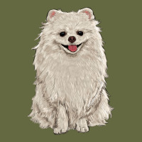 White Pomeranian Long Sleeve Tee | Teevron