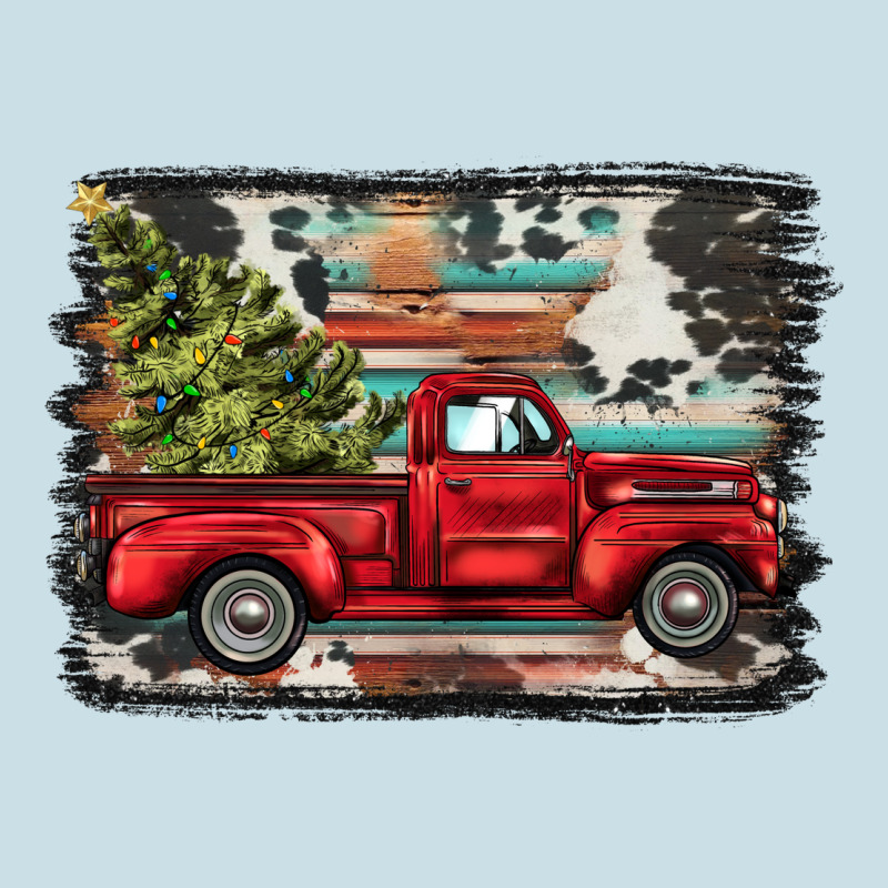 Christmas Truck Ladies Tee by BarkalooDesign | Teevron