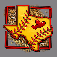 Leopard Softball Texas Map Heavyweight Hoodie | Teevron