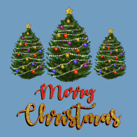 Merry Christmas Trees Urban Heavy Tee | Teevron
