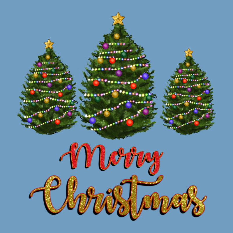 Merry Christmas Trees Urban Heavy Tee by RanaPortraitStore | Teevron