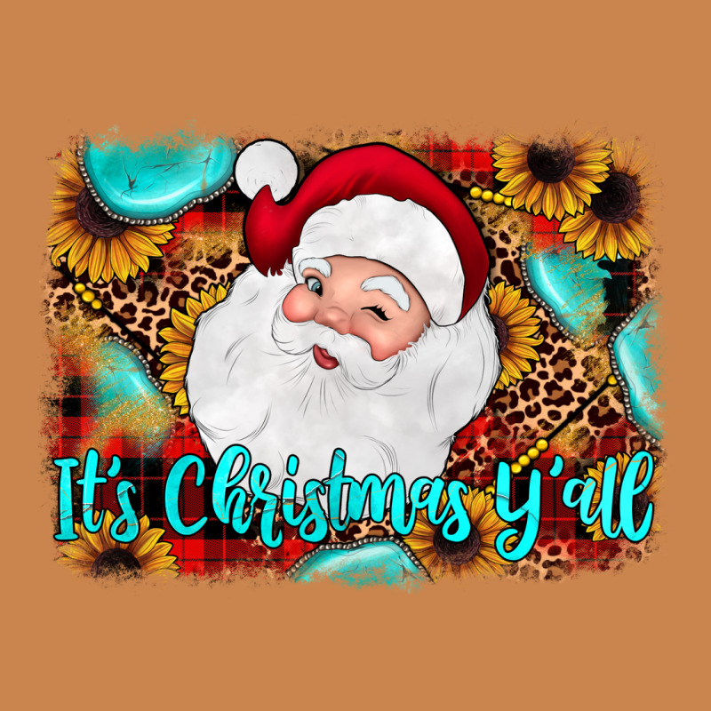 It's Christmas Y'all Background Heavyweight Hoodie by JahusDesignShop | Teevron