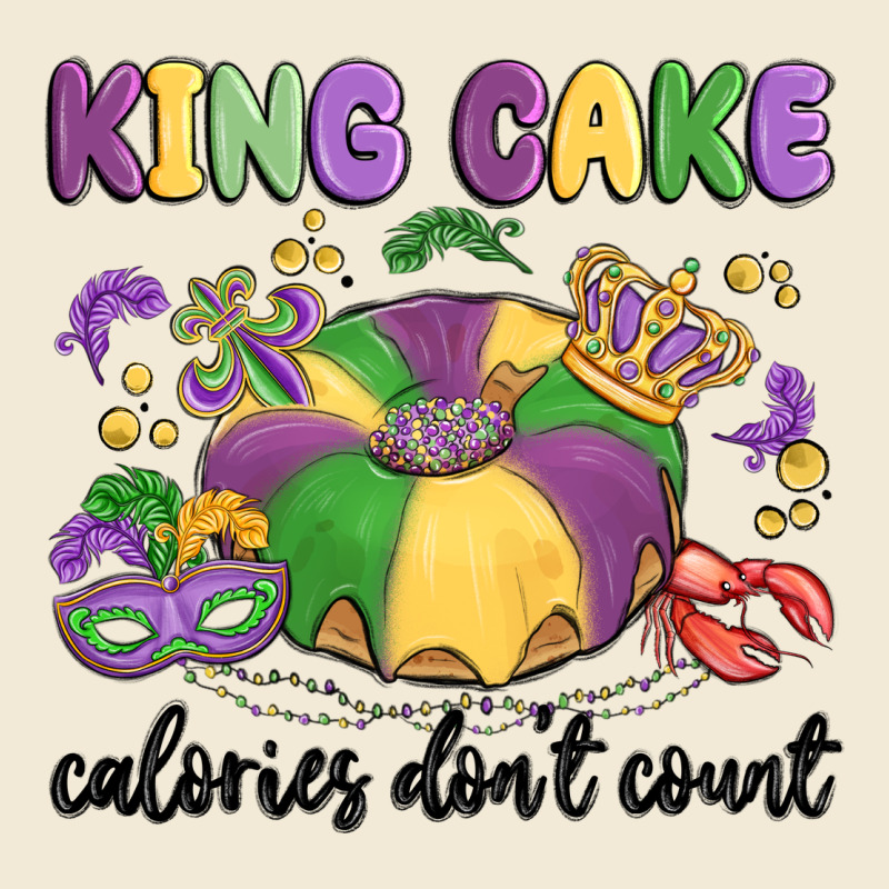 King Cake Calories Don't Count Premium Hoodie by MaliasSmallBusiness | Teevron