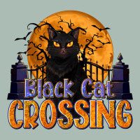 Black Cat Crossing Classic Tee | Teevron