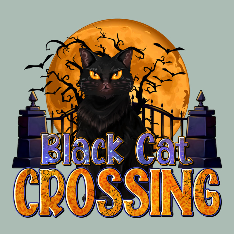 Black Cat Crossing Classic Tee by texasbilliewilder | Teevron