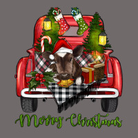 Merry Christmas Farm Truck With Baby Cow Urban Heavy Tee | Teevron