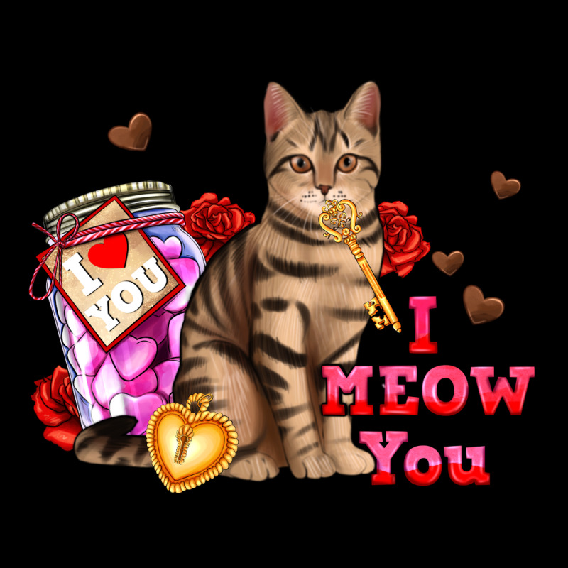 I Meow You Premium Sweatshirt by AdoDesignShop | Teevron