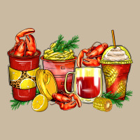 Crawfish Coffee Cups Long Sleeve Tee | Teevron