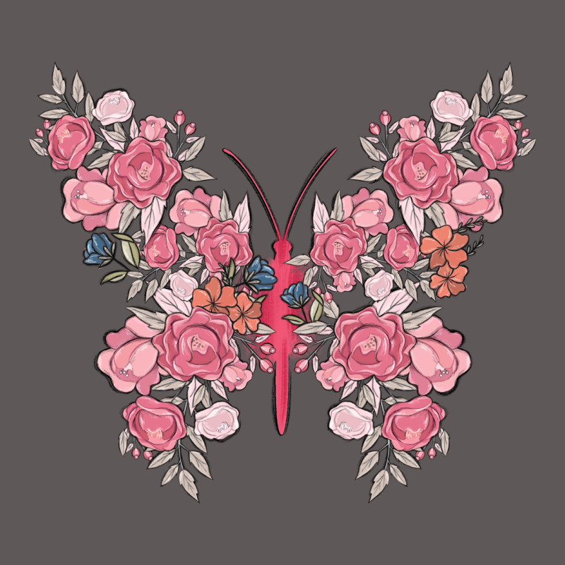 Floral Butterfly Premium Hoodie by MaliasSmallBusiness | Teevron