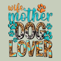 Wife Mother Dog Lover With Paws Long Sleeve Tee | Teevron