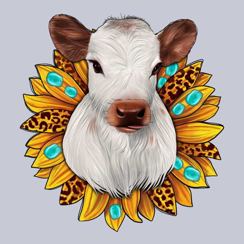 Sunflower Heifer Heavyweight Hoodie by JahusDesignShop | Teevron