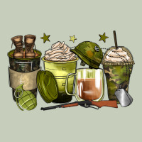 Army Coffee Cups Long Sleeve Tee | Teevron
