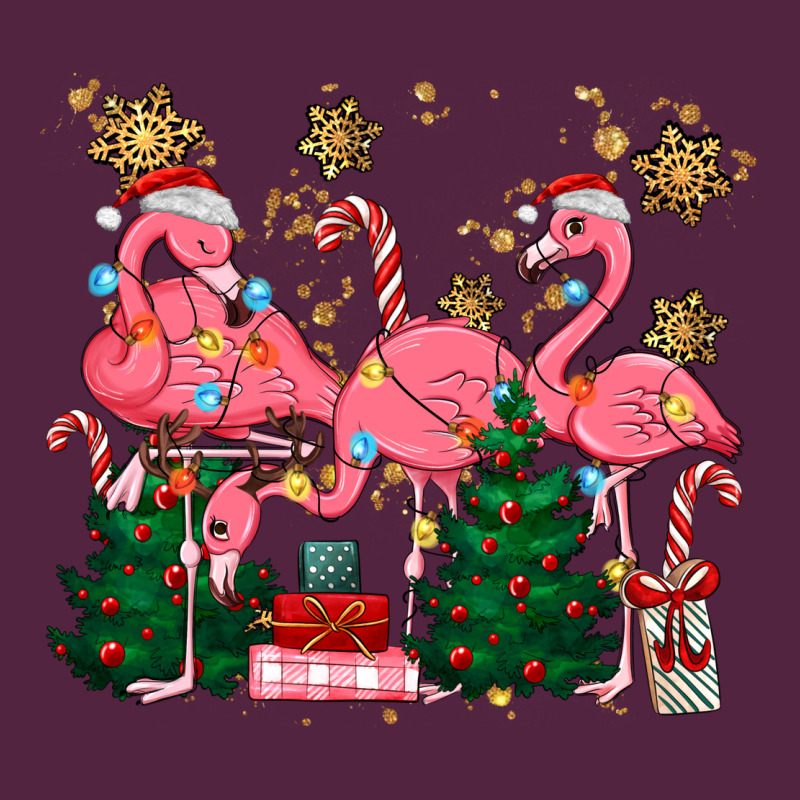 Christmas Flamingos Urban Hoodie by MaliasSmallBusiness | Teevron