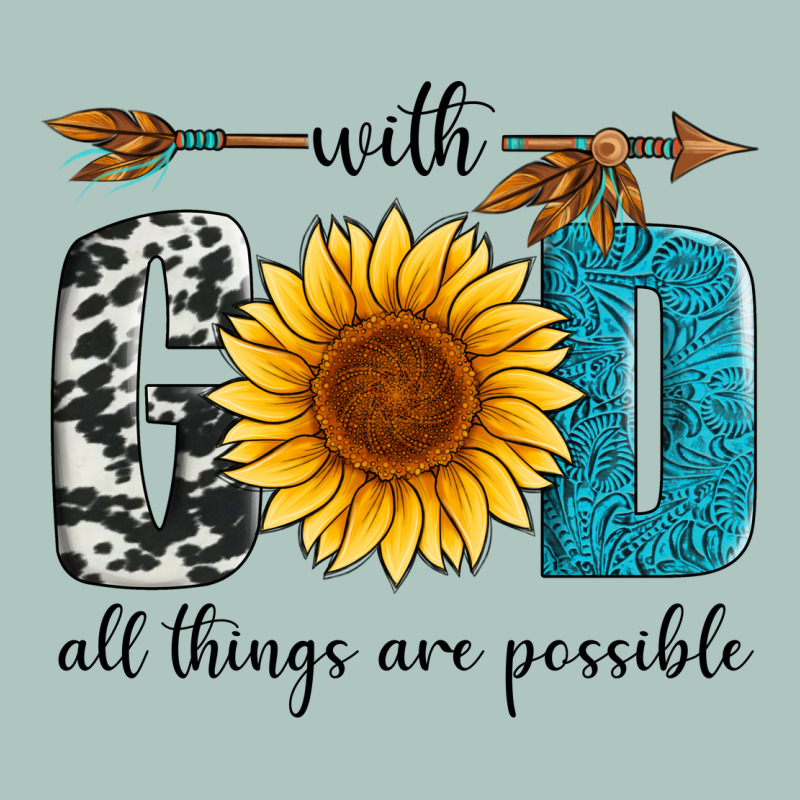 With God All Things Are Possible Premium Sweatshirt by Artiststas | Teevron