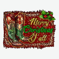 Merry Christmas Y'all Boots Urban Heavy Tee | Teevron