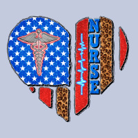 4th Of July Nurse Heart Flag Long Sleeve Tee | Teevron