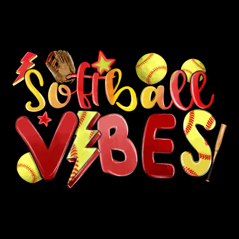 Softball Vibes Urban Hoodie by MaliasSmallBusiness | Teevron