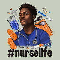 Afro Man Nurse Life Long Sleeve Tee | Teevron