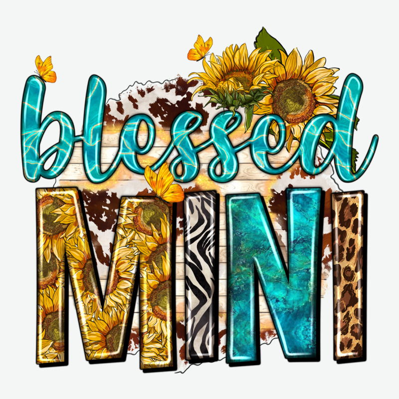 Blessed Mini With Sunflowers Urban Heavy Tee by texasbilliewilder | Teevron