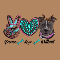 Peace Love Pitbull Long Sleeve Tee | Teevron