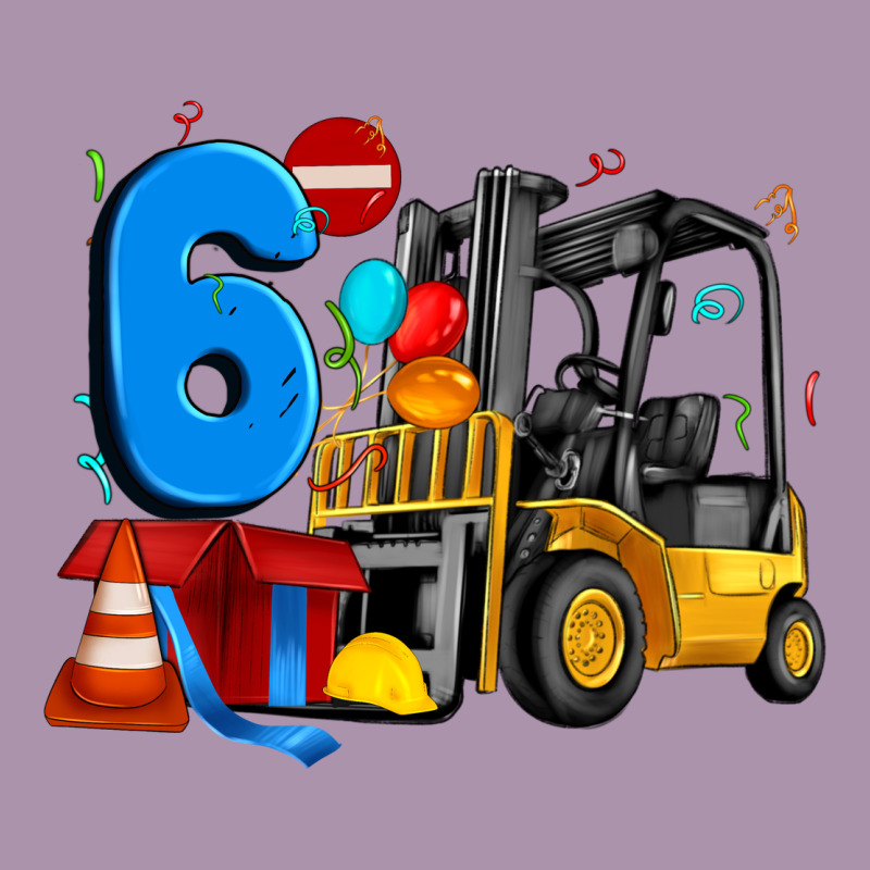 Forklift Birthday Six Heavyweight Hoodie by Artiststas | Teevron