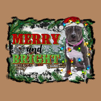 Merry And Bright Pitbull With Farm Long Sleeve Tee | Teevron
