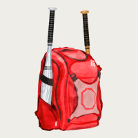 Red Bat Backpack Fa Element Zipper Hoodie | Teevron