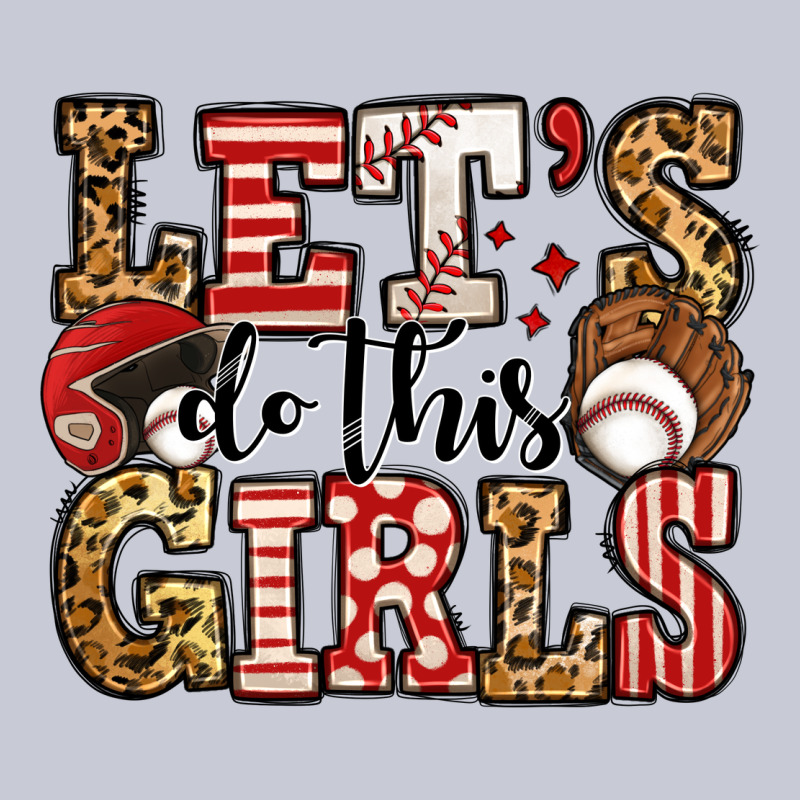 Let's Do This Girls Baseball Heavyweight Hoodie by Jasminsmagicworld | Teevron